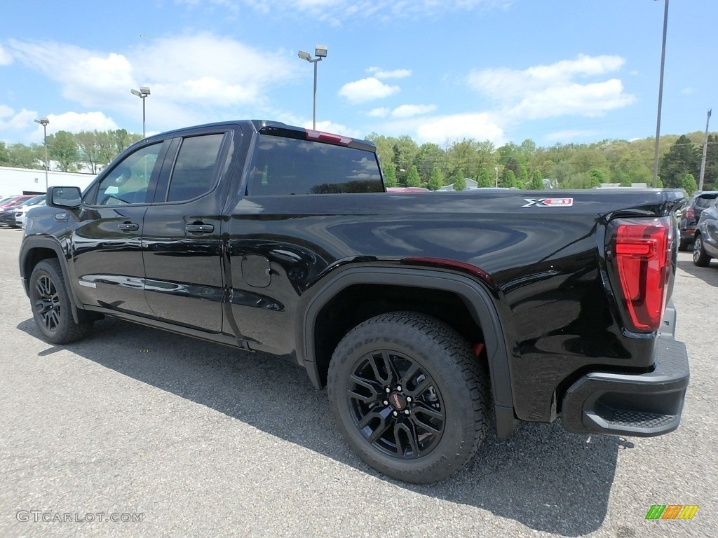 2019 Sierra 1500 Elevation Double Cab 4WD - Onyx Black / Jet Black photo #7