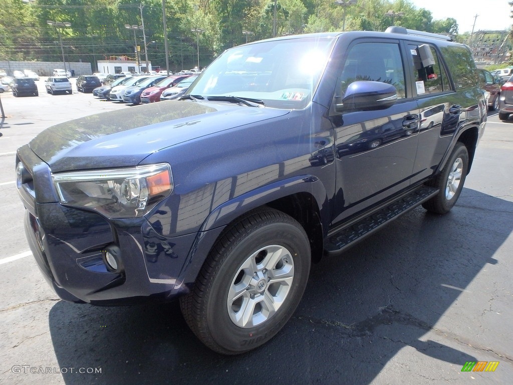 2019 4Runner SR5 Premium 4x4 - Nautical Blue Metallic / Black photo #4