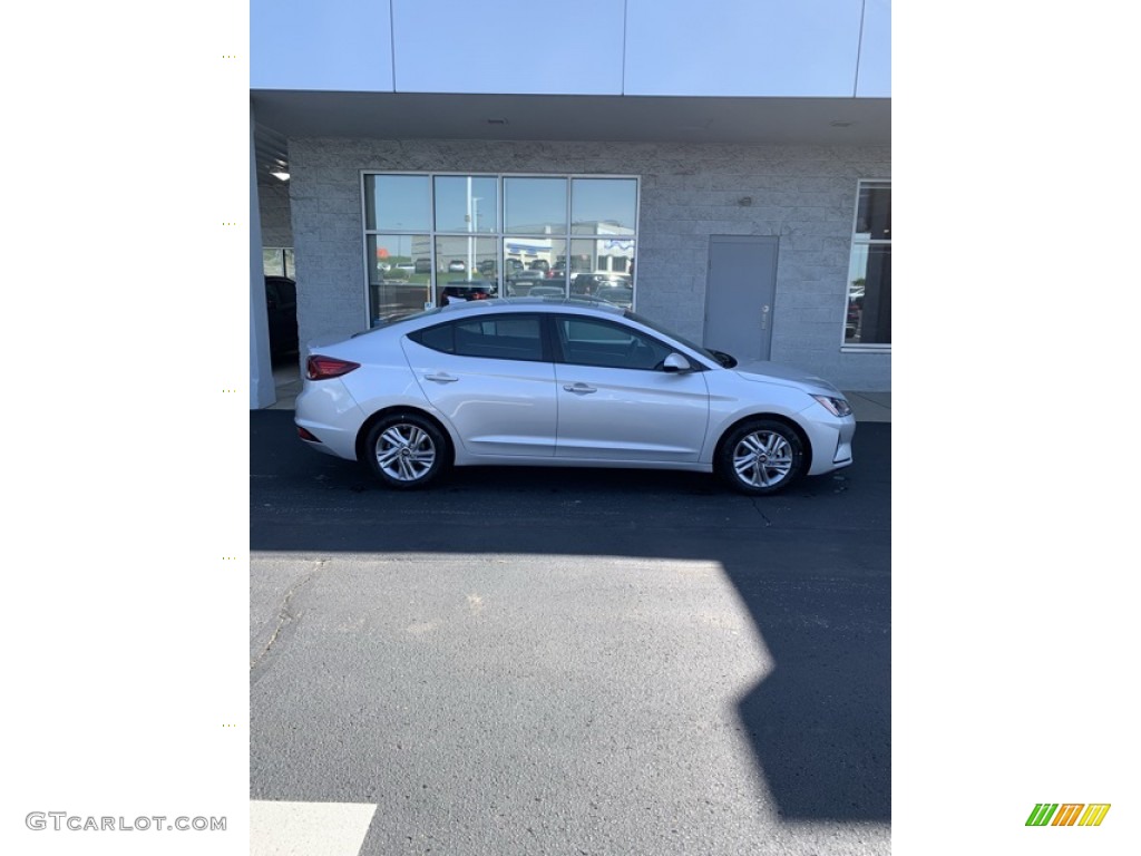 2019 Elantra Value Edition - Symphony Silver / Black photo #3