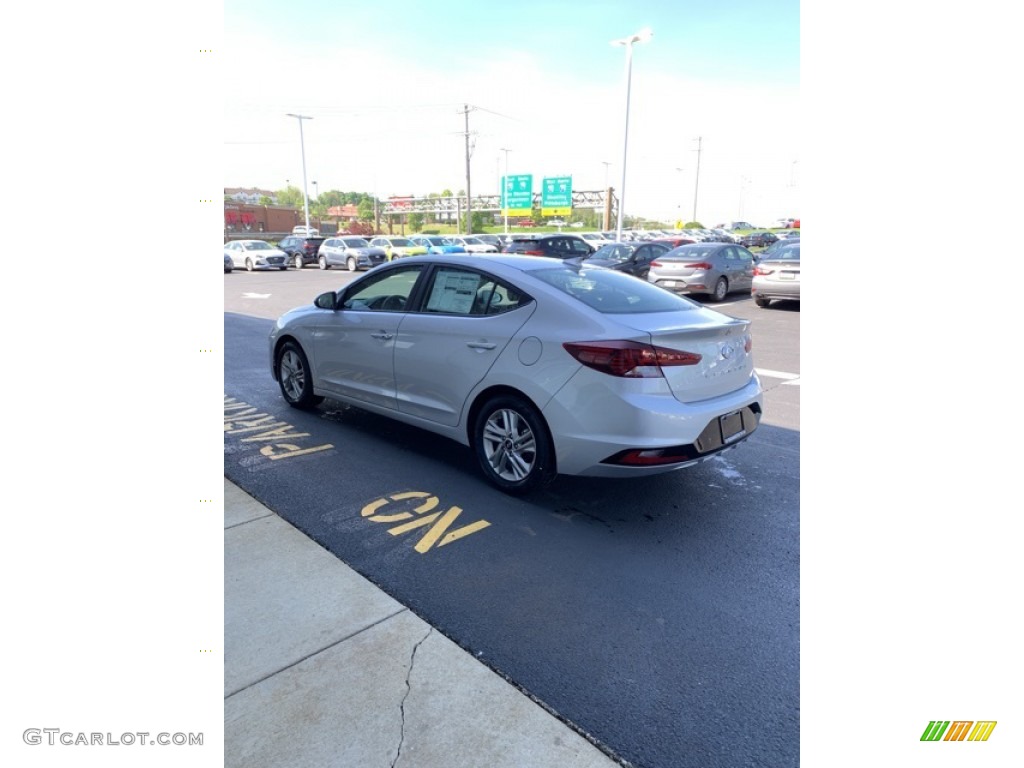 2019 Elantra Value Edition - Symphony Silver / Black photo #6