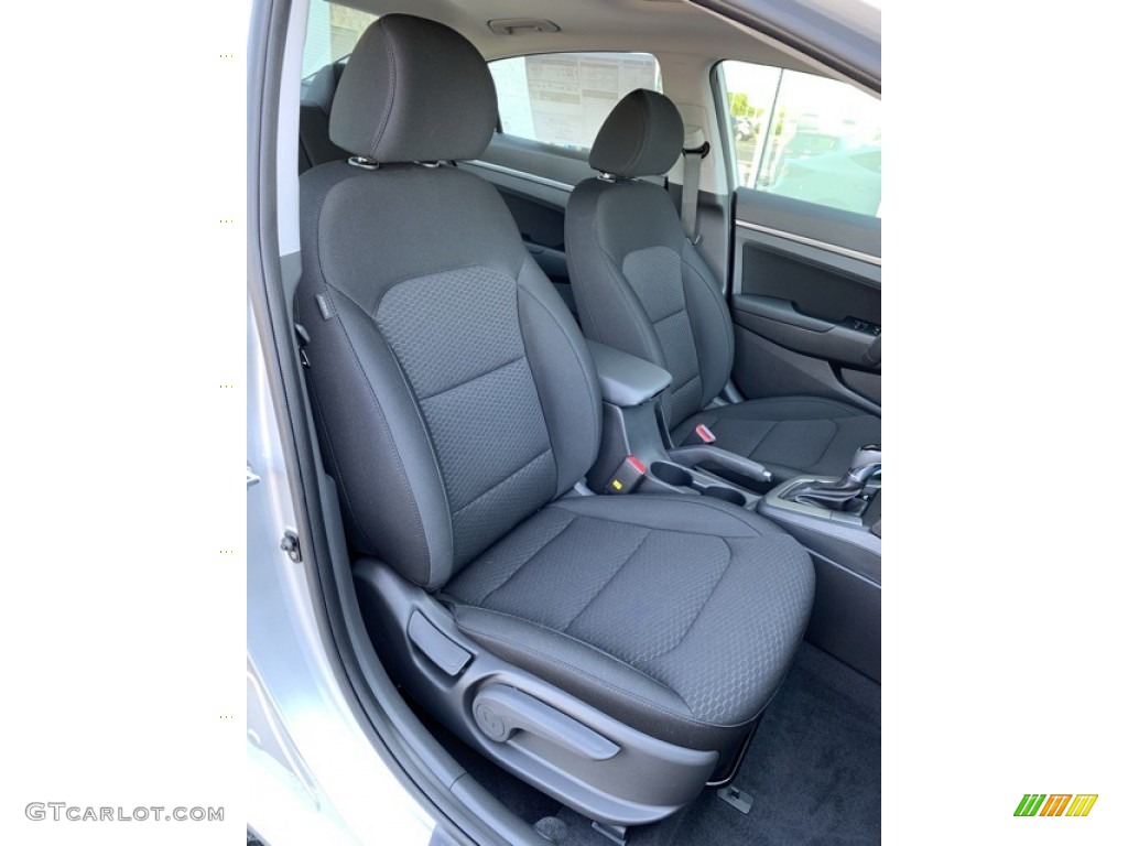 2019 Elantra Value Edition - Symphony Silver / Black photo #28