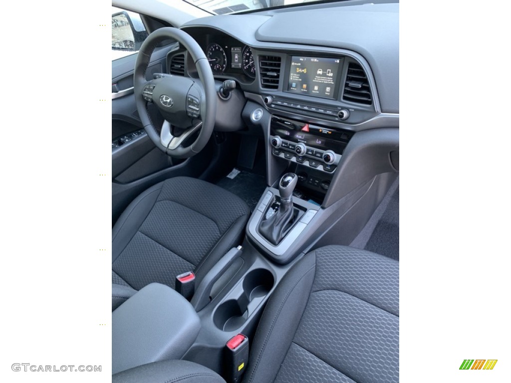 2019 Elantra Value Edition - Symphony Silver / Black photo #29