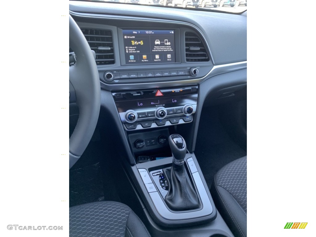 2019 Elantra Value Edition - Symphony Silver / Black photo #32