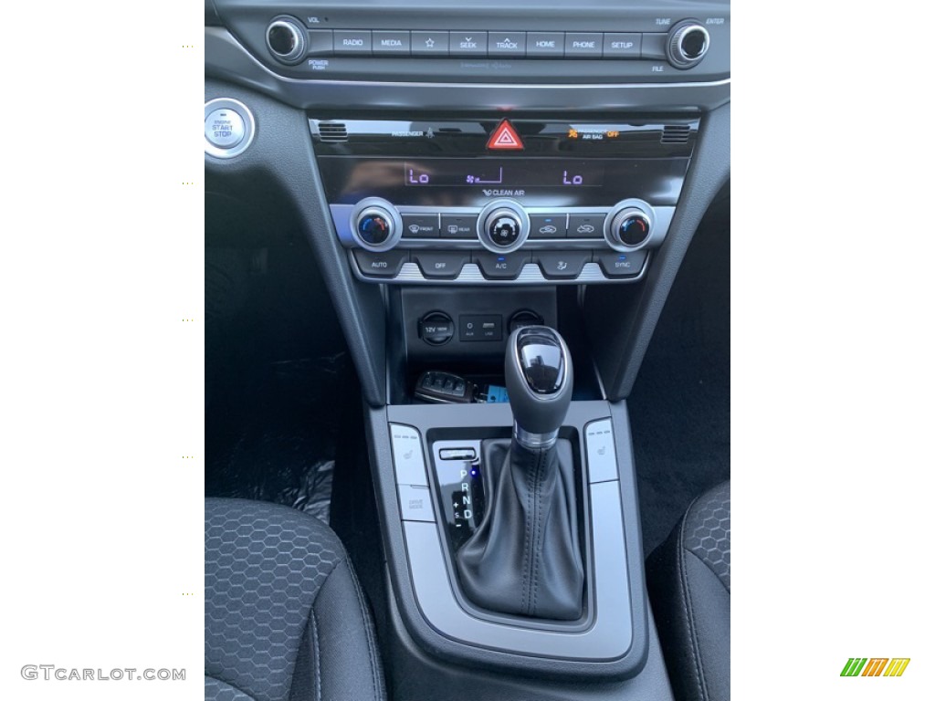 2019 Elantra Value Edition - Symphony Silver / Black photo #34