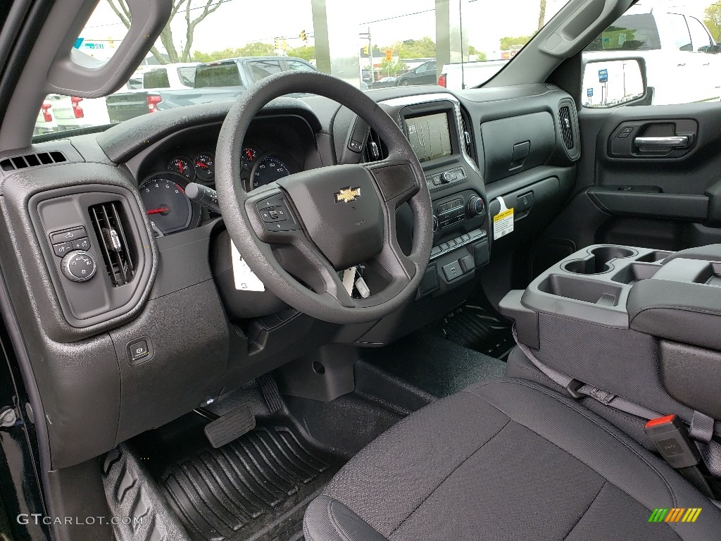 2019 Silverado 1500 WT Crew Cab - Black / Jet Black photo #7