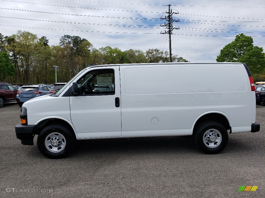 Summit White 2019 Chevrolet Express 2500 Cargo WT Exterior Photo #133261268