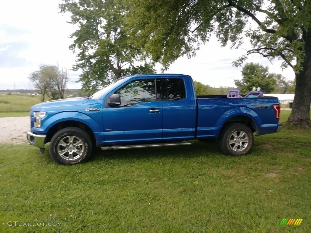 Blue Flame Metallic Ford F150