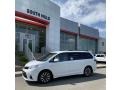 2020 Super White Toyota Sienna LE AWD  photo #7