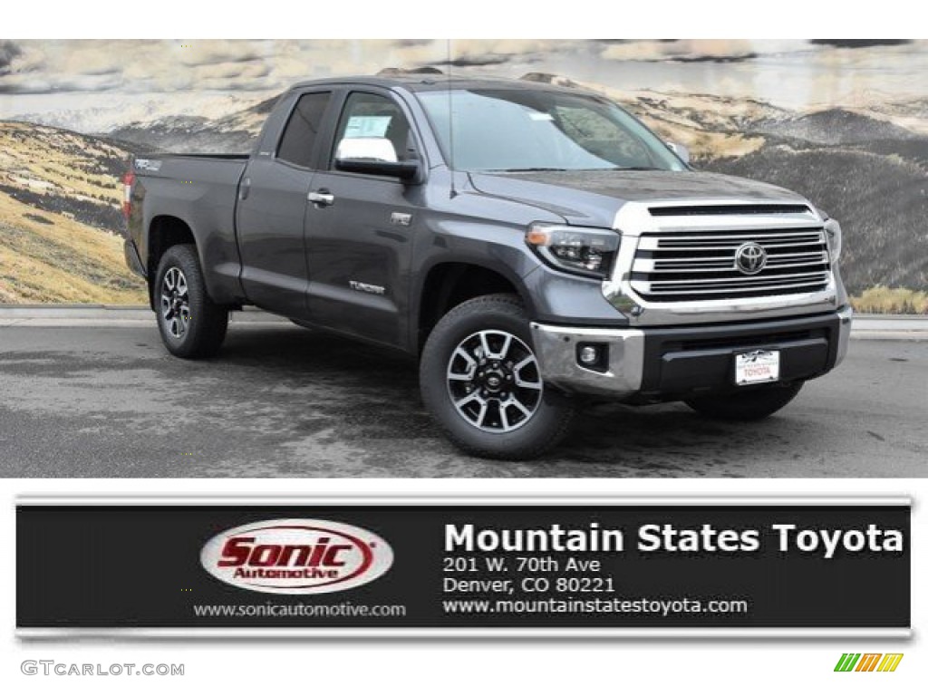 2019 Tundra Limited Double Cab 4x4 - Magnetic Gray Metallic / Graphite photo #1