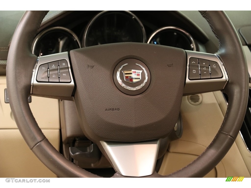 2012 CTS 4 3.6 AWD Sedan - Crystal Red Tintcoat / Cashmere/Cocoa photo #7