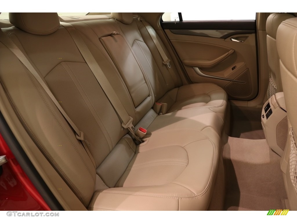 2012 CTS 4 3.6 AWD Sedan - Crystal Red Tintcoat / Cashmere/Cocoa photo #13