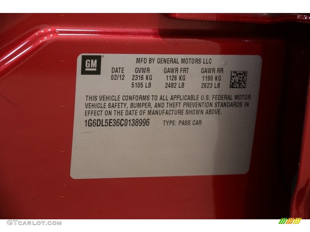 2012 CTS 4 3.6 AWD Sedan - Crystal Red Tintcoat / Cashmere/Cocoa photo #17