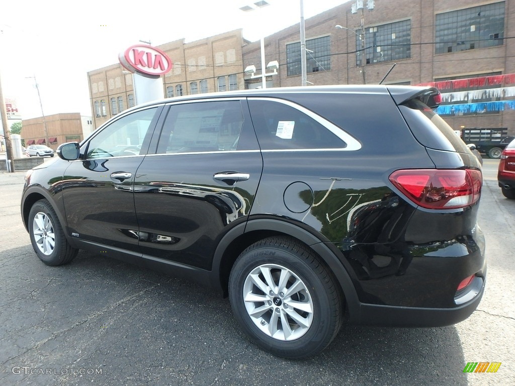 2019 Sorento LX AWD - Ebony Black / Satin Black photo #5