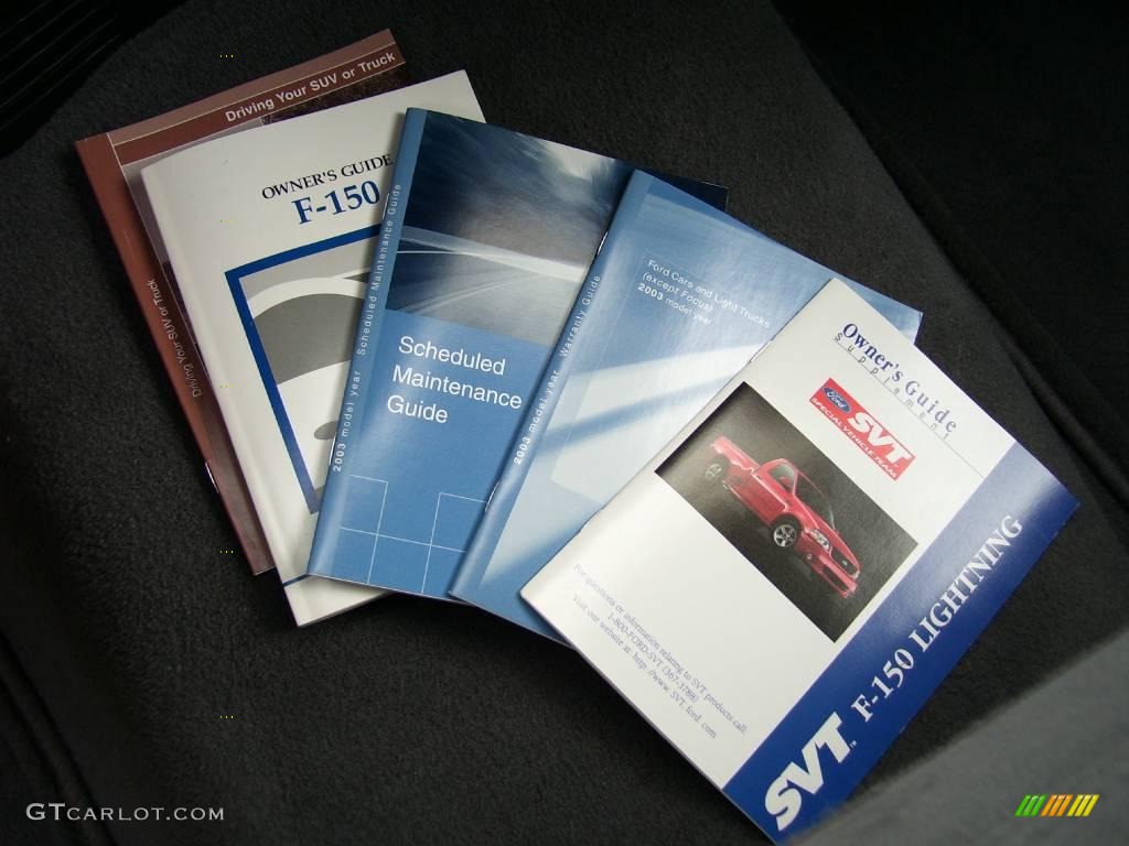 2003 Ford F150 SVT Lightning Books/Manuals Photo #13326858