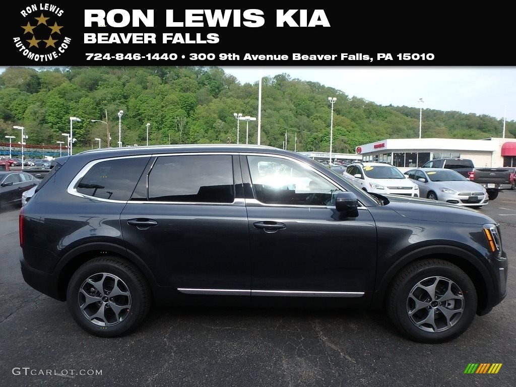 2020 Telluride EX AWD - Gravity Grey / Black photo #1