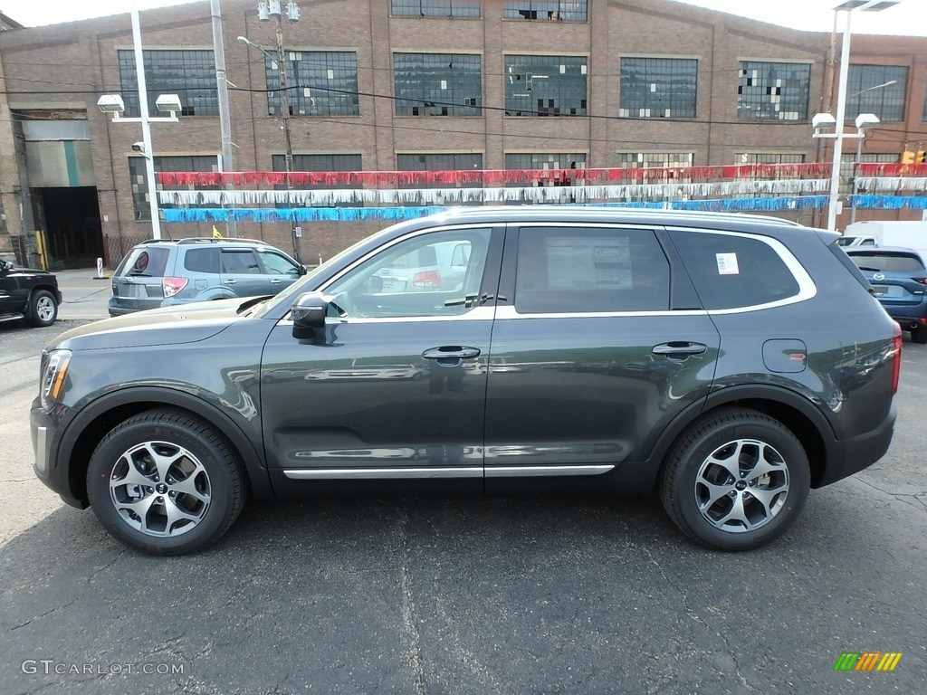 2020 Telluride EX AWD - Gravity Grey / Black photo #6