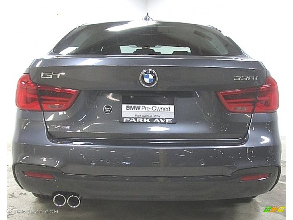 2018 3 Series 330i xDrive Gran Turismo - Mineral Grey Metallic / Black photo #2