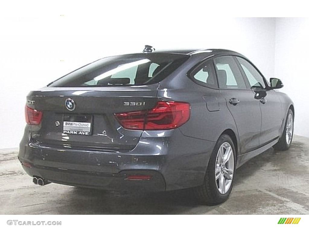 2018 3 Series 330i xDrive Gran Turismo - Mineral Grey Metallic / Black photo #3