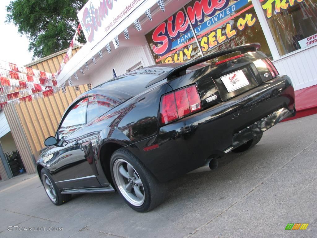 2003 Mustang GT Coupe - Black / Medium Parchment photo #3