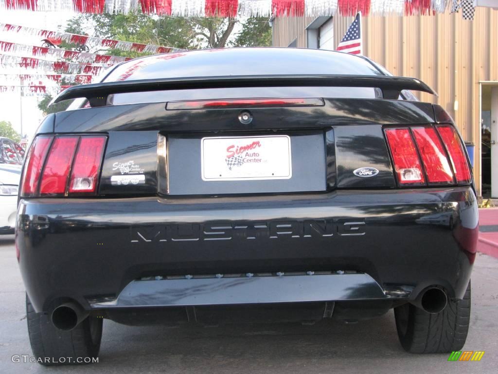 2003 Mustang GT Coupe - Black / Medium Parchment photo #5