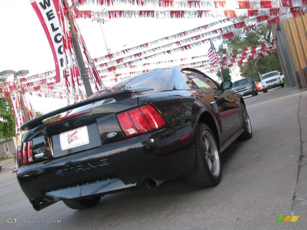 2003 Mustang GT Coupe - Black / Medium Parchment photo #6