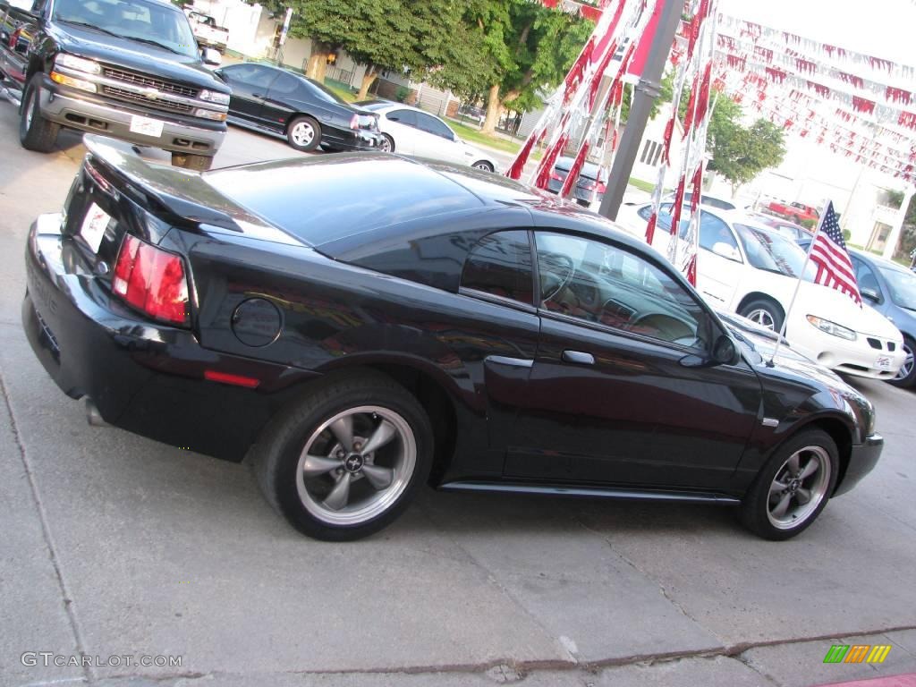 2003 Mustang GT Coupe - Black / Medium Parchment photo #7