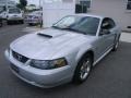 2003 Silver Metallic Ford Mustang GT Coupe  photo #2