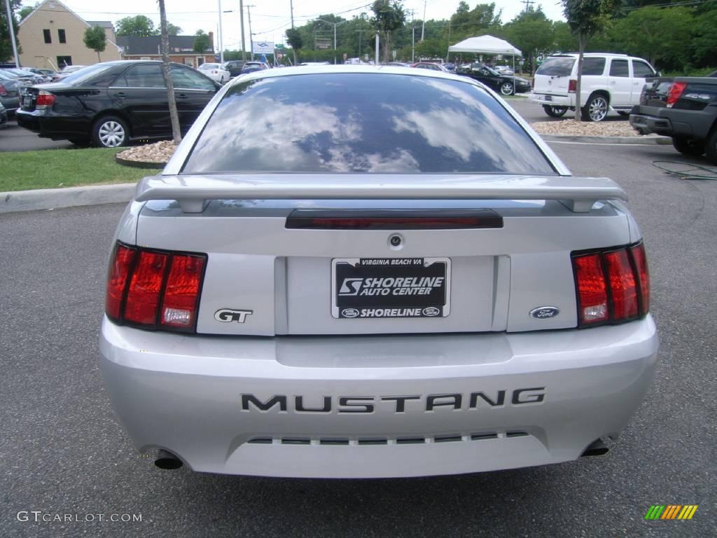 2003 Mustang GT Coupe - Silver Metallic / Dark Charcoal photo #5