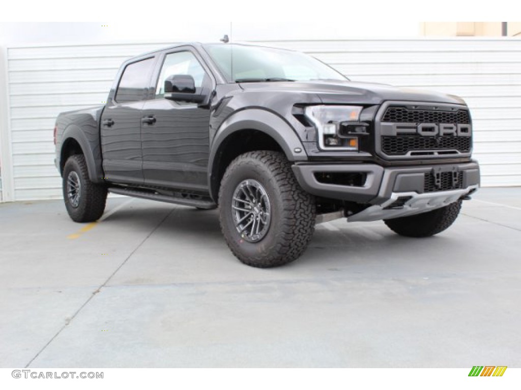 2019 F150 SVT Raptor SuperCrew 4x4 - Agate Black / Raptor Black photo #2