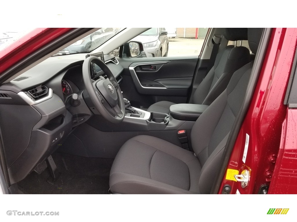 2019 RAV4 LE - Ruby Flare Pearl / Black photo #2