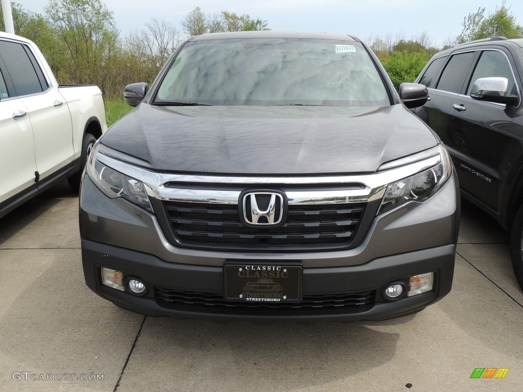 2019 Ridgeline RTL AWD - Modern Steel Metallic / Black photo #2