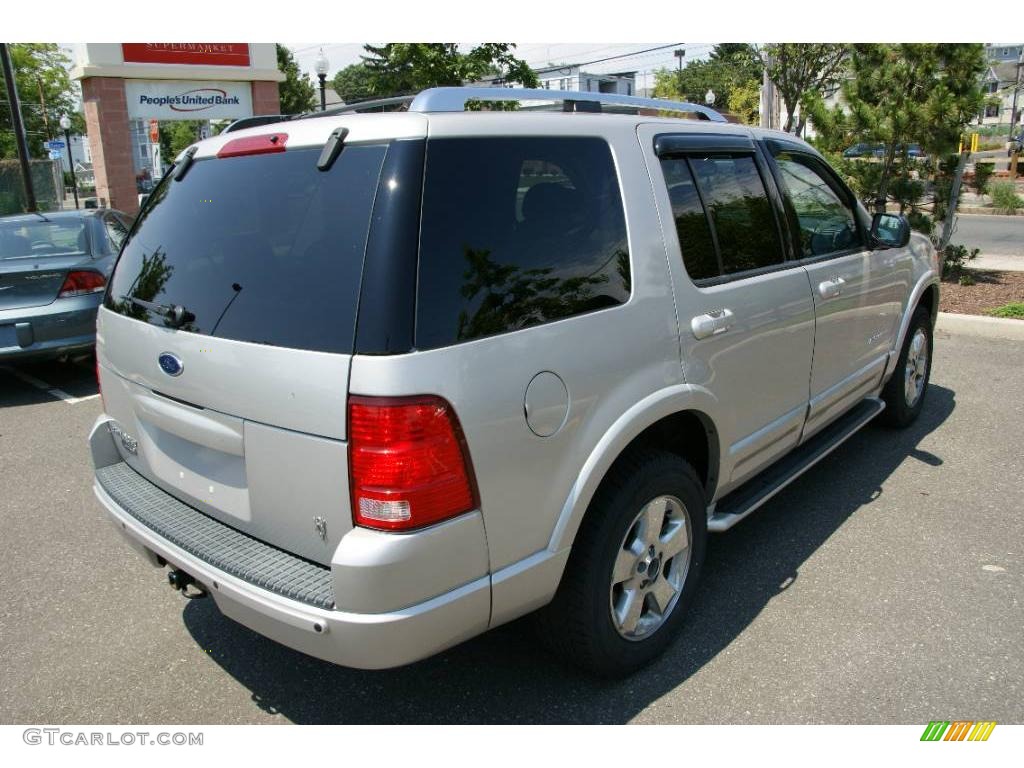 2004 Explorer Limited 4x4 - Silver Birch Metallic / Midnight Grey photo #4