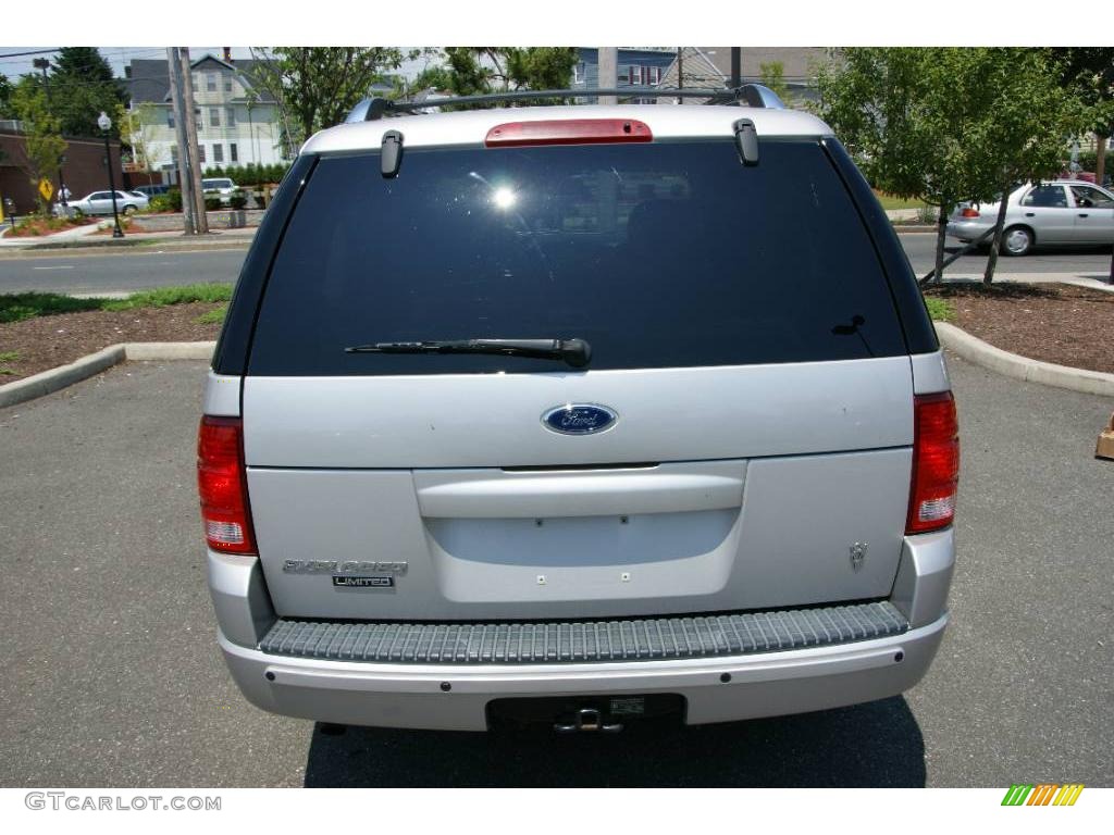 2004 Explorer Limited 4x4 - Silver Birch Metallic / Midnight Grey photo #5