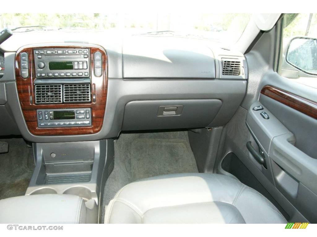 2004 Explorer Limited 4x4 - Silver Birch Metallic / Midnight Grey photo #11