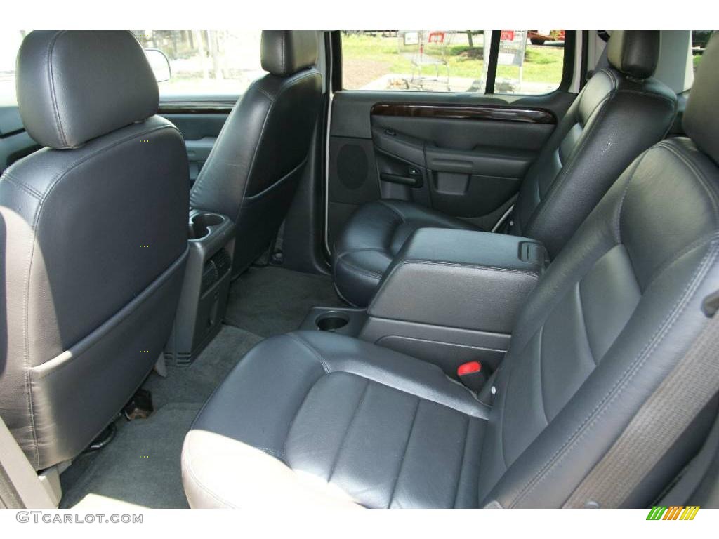 2004 Explorer Limited 4x4 - Silver Birch Metallic / Midnight Grey photo #23