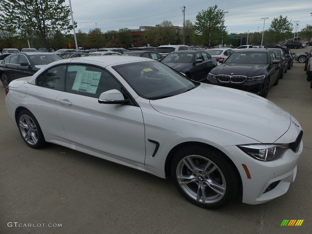 Alpine White 2020 BMW 4 Series 430i xDrive Convertible Exterior Photo #133274467