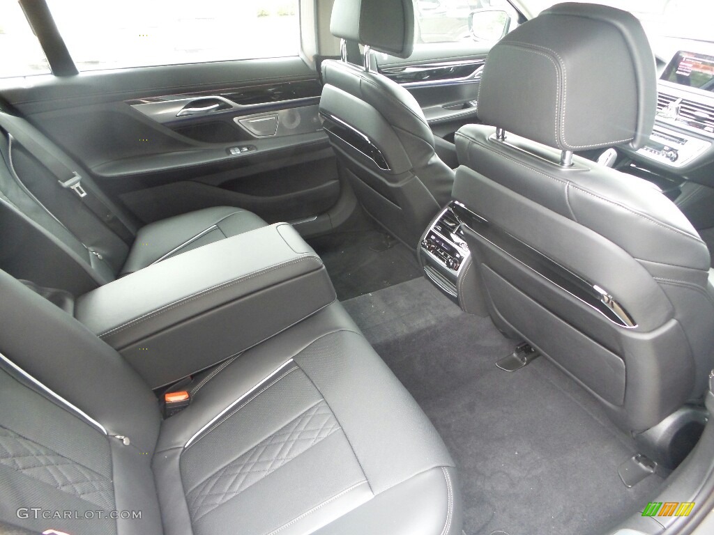 Black Interior 2020 BMW 7 Series 750i xDrive Sedan Photo #133274671