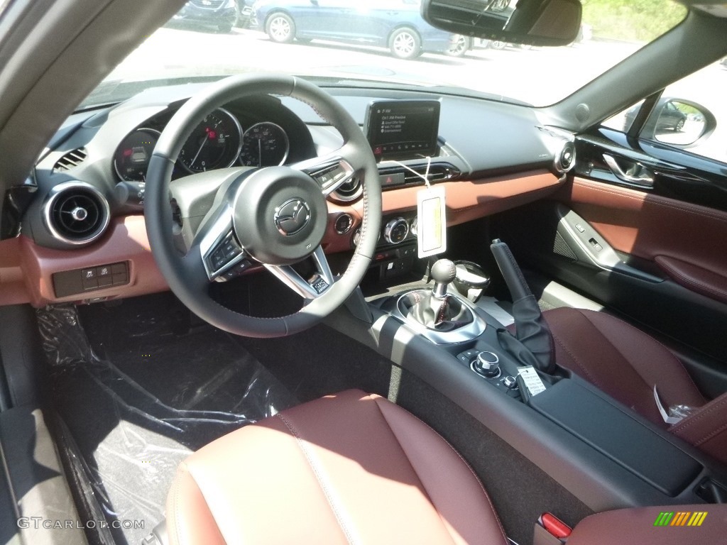 Auburn Interior 2019 Mazda MX-5 Miata RF Grand Touring Photo #133275007