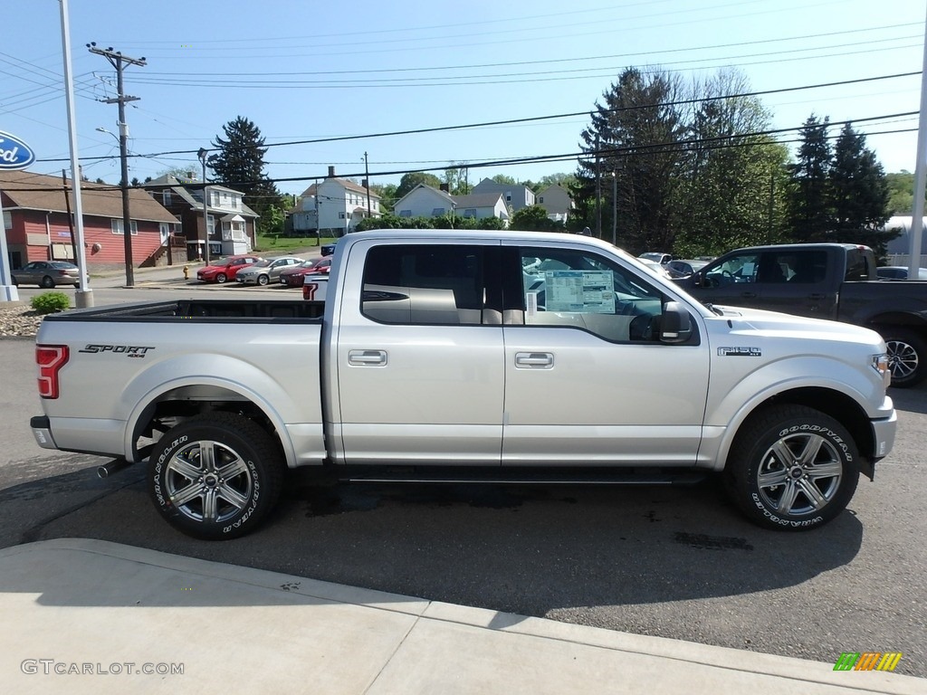 2019 F150 XLT SuperCrew 4x4 - Ingot Silver / Black photo #4