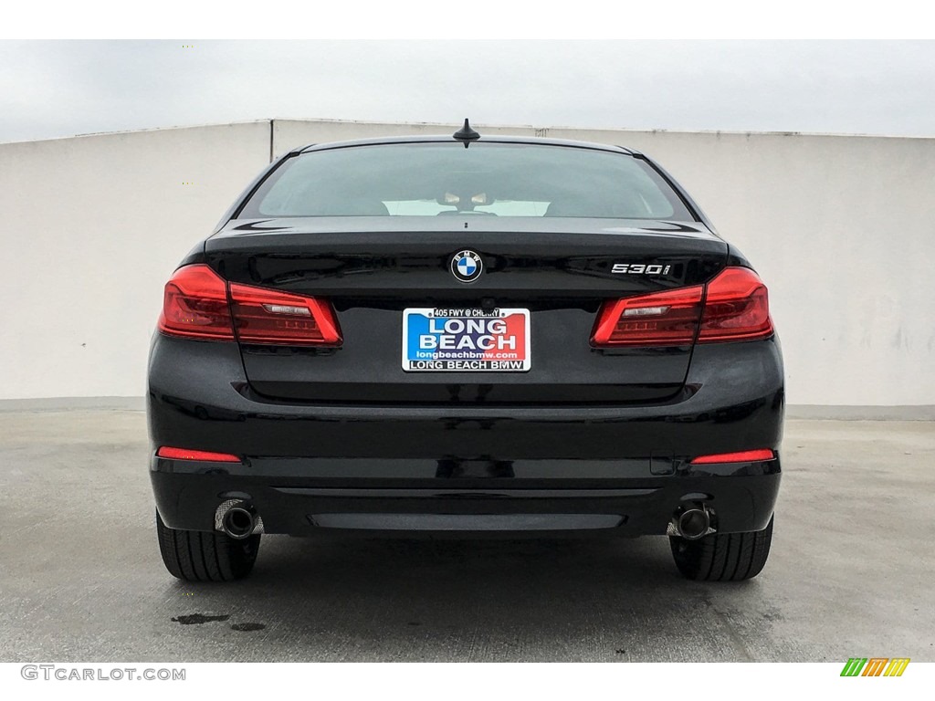 2019 5 Series 530i Sedan - Jet Black / Black photo #3
