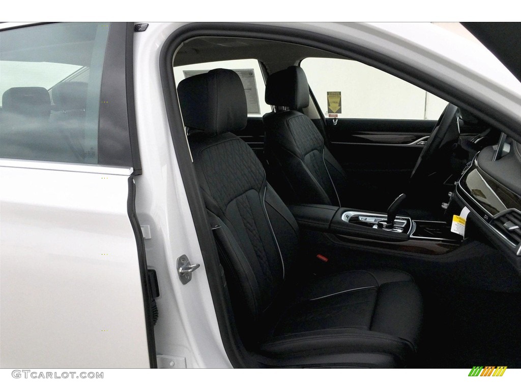 2020 7 Series 750i xDrive Sedan - Mineral White Metallic / Black photo #2