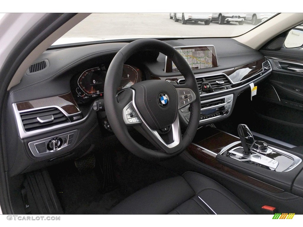 2020 7 Series 750i xDrive Sedan - Mineral White Metallic / Black photo #6