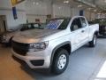 2019 Silver Ice Metallic Chevrolet Colorado WT Extended Cab 4x4  photo #1