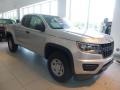 2019 Silver Ice Metallic Chevrolet Colorado WT Extended Cab 4x4  photo #7