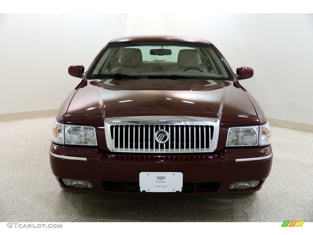 2011 Grand Marquis LS Ultimate Edition - Dark Toreador Red Metallic / Light Camel photo #2