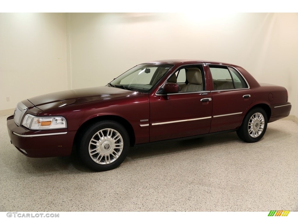 2011 Grand Marquis LS Ultimate Edition - Dark Toreador Red Metallic / Light Camel photo #3