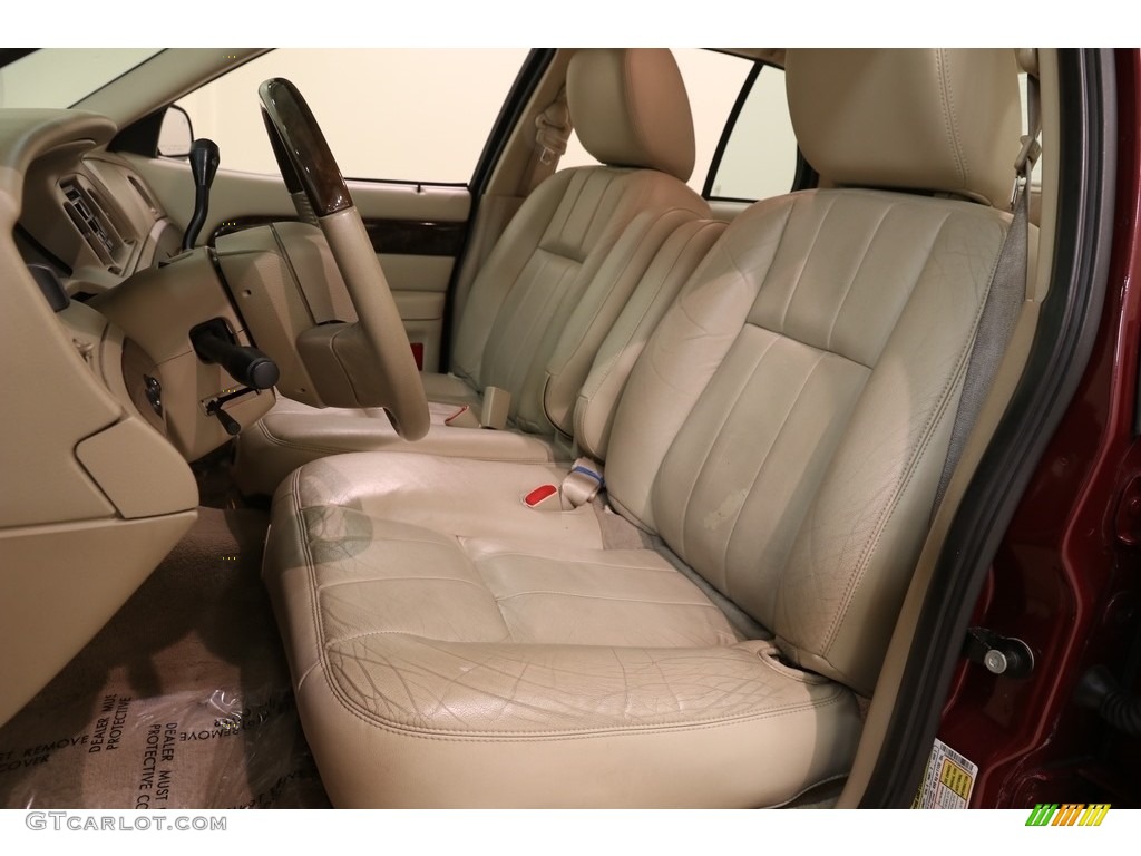 2011 Grand Marquis LS Ultimate Edition - Dark Toreador Red Metallic / Light Camel photo #6