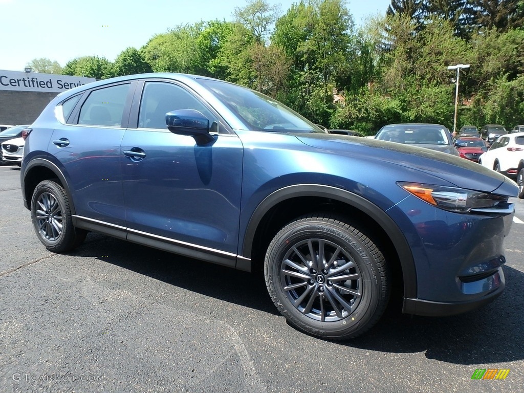 2019 CX-5 Sport AWD - Eternal Blue Mica / Black photo #1