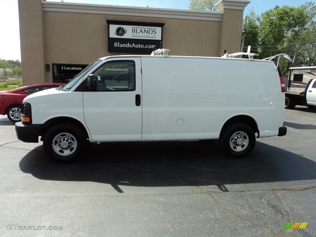 2013 Express 2500 Cargo Van - Summit White / Medium Pewter photo #1