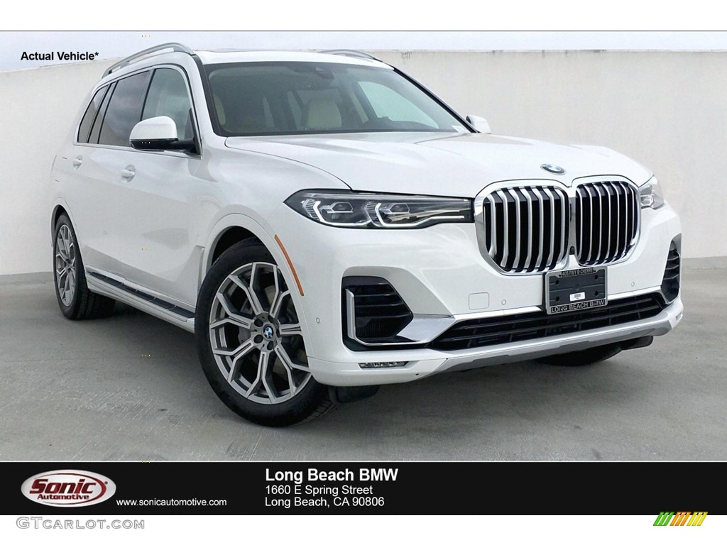 2019 X7 xDrive40i - Alpine White / Canberra Beige photo #1